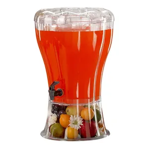 China Suppliers Plastic Uninsulated Juice Beer Dispensers Restaurant Beverage Dispenser