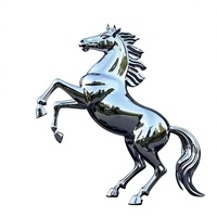 Escultura de Caballo de Tamaño Real en Acero Inoxidable, Tallada y Grabada en 3D, Moderna y Personalizada, para Publicidad Exterior y Decoración de Centros Comerciales