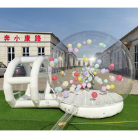 Trampoline gonflable pour enfants et adultes, maison à bulles en PVC, dôme à bulles gonflable, ballons transparents, maison à bulles