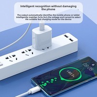 Câble de données PD Fast Charging 20W Type-C pour iPhone TPE Jacket 5A Compatible avec les appareils Apple pour les écouteurs