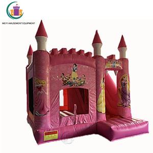 <span class=keywords><strong>Castillo</strong></span> <span class=keywords><strong>de</strong></span> salto inflable con temática <span class=keywords><strong>de</strong></span> princesa blanca hermosa con accesorio económico tobogán para alquiler - Product Image 1