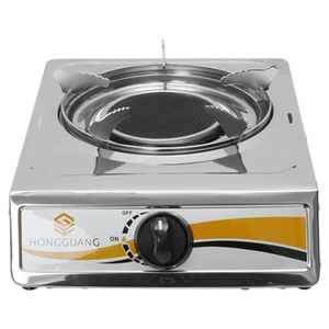 Estufa de <span class=keywords><strong>Gas</strong></span> Portátil de un Solo Quemador Infrarrojo de Acero Inoxidable, <span class=keywords><strong>Cocina</strong></span> de GLP/GN <span class=keywords><strong>para</strong></span> Uso en Casa, Autocaravanas y Exteriores - Product Image 1