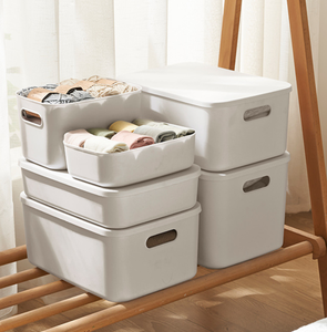 Home Storage Organization Boxes Cosmetics Storage Box Multifunction Clothing OrganizerPlastic Kitchen Storage Basket