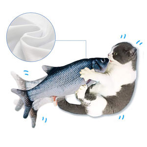 ของเล่นปลาไฟฟ้าสำหรับแมว เคลื่อนไหวได้ ทนทาน ชาร์จผ่าน <span class=keywords><strong>USB</strong></span> ของเล่นแมวแบบแกว่งได้ พร้อมแคทนิป ของเล่นแมวแบบอินเทอร์แอคทีฟ - Product Image 4