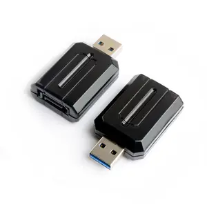 USB 3.0 zu SATA Adapter USB zu SATA Externer Bridge Converter 5 Gbit/s für 3,5-Zoll-Festplatte