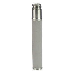 Elemento de filtro sinterizado de polvo de titanio 20*126 Filtro de varilla de titanio Elemento de filtro de polvo de metal industrial - Product Image 1