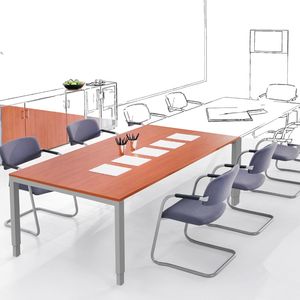 ZGO moderno elettrico 3 stadi regolabile in altezza a forma di L Stand da scrivania legno superficie telaio in metallo quattro gambe capacità di carico 120kg per - Product Image 6