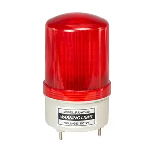 Lampe d'avertissement rotative à Led, de haute Performance, sonnerie sonore, lampe d'avertissement de sécurité sur le côté, clignotant, sortie d'usine, lumens
