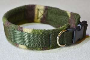 Collar estándar para perro con forro polar Ancho ajustable-Camuflaje - Product Image 3