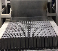 Machine de fabrication de briques en ciment-gypse interverrouillées 667x500x100mm avec PLC et moteur, ligne de production automatique de blocs à haute productivité