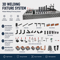 Plateforme de soudage flexible tridimensionnelle en gros, table de soudage 3D de haute précision, gabarit de fixation pour assemblage de soudure