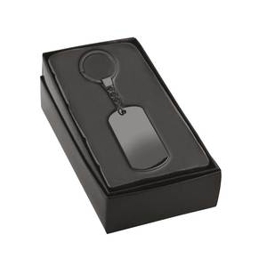 Porte-clés en métal rectangulaire brossé personnalisé, imprimé offset, porte-clés cadeau, porte-clés léger, porte-clés décapsuleur - Product Image 2