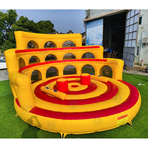 Bán hàng nóng Inflatable Colosseum chiến binh Lễ Hội Đấu sĩ trò chơi bơm hơi jousting <span class=keywords><strong>Arena</strong></span> với chất lượng cao - Product Image 4