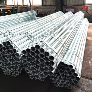 Tuyau rainuré de qualité B pour pipeline, vente en gros, <span class=keywords><strong>tube</strong></span> en acier galvanisé, usine de tubes GI - Product Image 1