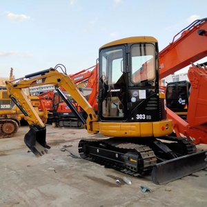 Excavadora Usada de Segunda Mano Caterpillar Cat 303c 303cr 303 Cr Mini Excavadora de 3 Toneladas en Venta - Product Image 2