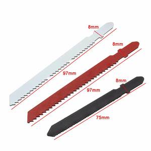 ชุดใบเลื่อยจิ๊กซอว์10ชิ้นสำหรับ<span class=keywords><strong>เลื่อย</strong></span> <span class=keywords><strong>Bosch</strong></span> T Shank JIG โลหะไม้พลาสติก - Product Image 4