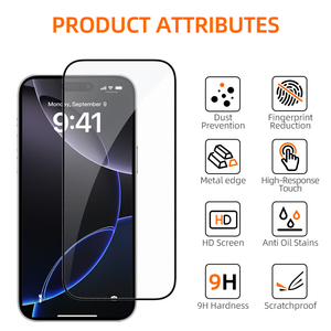 Protecteur d'<span class=keywords><strong>Écran</strong></span> en Verre Trempé Incassable en Aluminium pour <span class=keywords><strong>Xiaomi</strong></span> 17 15 14 13 12 11 10 9 8 T Pro Lite SE - Product Image 1