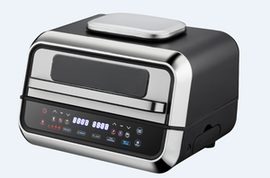 Suitable 2024 New Design Home Appliance <b>Smokeless</b> Digital Smart Indoor <b>BBQ</b> Grills Multi Air Fryer With LED Display - Product Image 2