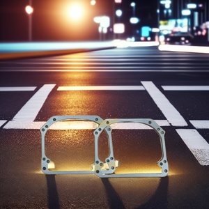 Support de fixation pour module adaptateur de cadre de phare Sanvi, compatible avec d'autres accessoires de phare pour Land Rover Freelander 2007-2021 - Product Image 3