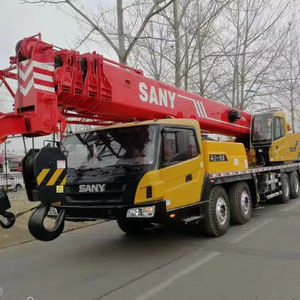 Grue mobile de levage Sany QY50 de 50 tonnes d'occasion, pièces d'origine, performance stable, pour la construction - Product Image 1