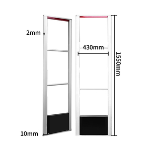 Sistema di Sicurezza Antitaccheggio RF 8.2MHz ad Alta Sensibilità per Supermercati, Cancello in Lega di Alluminio, Migliore Soluzione di Sicurezza - Product Image 3