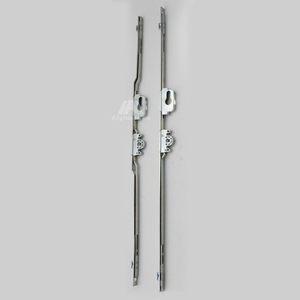 Poignées de porte et de fenêtre modernes en PVC avec clés et boutons, accessoires de quincaillerie en alliage d'aluminium, poignées UPVC - Product Image 3