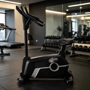 Bicicleta Estática Vertical con Marco de Acero Reforzado, Bicicleta de Entrenamiento Magnética LED Autoalimentada - Product Image 3