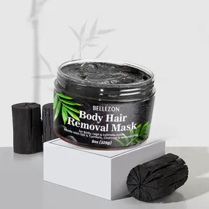 Wholesale Painless Body Hair Removal Mask Charcoal Depilatory Mask Hair Removal