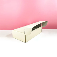 Boîte de fosse pour avion d'expédition en papier ondulé de luxe avec impression recto et logo personnalisé avec plateau intérieur en carton