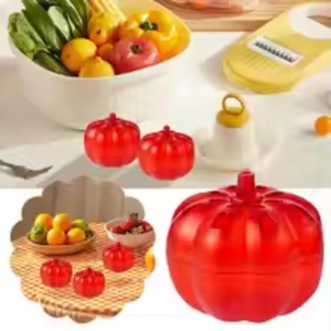 Piège à moucherons et à mouches à motif citrouille, sûr et non toxique, pour la cuisine – Contrôle efficace des mouches des fruits – Vente en gros - Product Image 5
