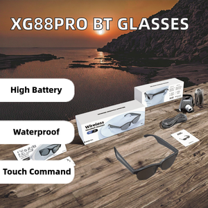 Gafas Inteligentes Xg88pro para Hombre y Mujer, Gafas de Sol Inalámbricas con Bluetooth, Micrófono y Altavoces Integrados, Asistente de Voz Táctil para Uso Diario - Product Image 2