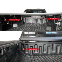 Couverture de benne de camionnette rétractable Kuangyun pour Tundra Hilux Tacoma Bt50 Ranger F150 Jac T8 T9 Ram 1500