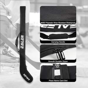 กระเป๋าใส่ไม้ฮอกกี้ EALER 30-40L สายปรับระดับได้ กันน้ำ สีดำ สำหรับผู้ใหญ่ - Product Image 3