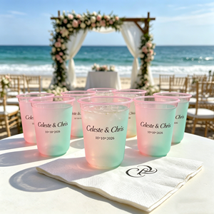 Gobelet à café magique en plastique de 11 oz (325 ml) avec couvercle, personnalisable avec logo, sublimation, écologique, changeant de couleur, pour mariage, vente en gros - Product Image 1