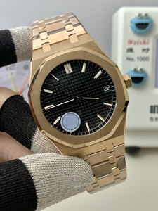 <span class=keywords><strong>Montre</strong></span> mécanique pour <span class=keywords><strong>homme</strong></span> de haute qualité 15500 en acier inoxydable avec mouvement automatique, cadran à aiguilles résistant à l'eau - Product Image 4