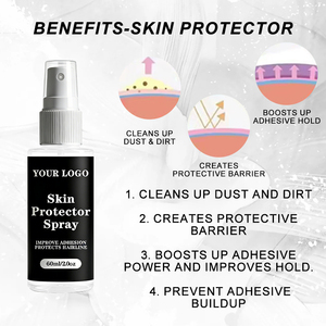 Spray Protector de Piel Personalizado de 60 ml <span class=keywords><strong>para</strong></span> Pelucas con <span class=keywords><strong>Frente</strong></span> de Encaje, Spray Protector de Cuero Cabelludo, Fijación Fuerte, Adhesión Duradera - Product Image 2