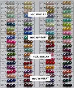 Perlas <span class=keywords><strong>de</strong></span> Vidrio Coloridas al por Mayor <span class=keywords><strong>de</strong></span> 4/6/8/10 mm para Hacer <span class=keywords><strong>Joyas</strong></span> y Collares - Product Image 1