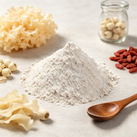 Poudre de Tremella Naturelle Pure de Qualité Supérieure pour Compléments Alimentaires et Aliments Santé