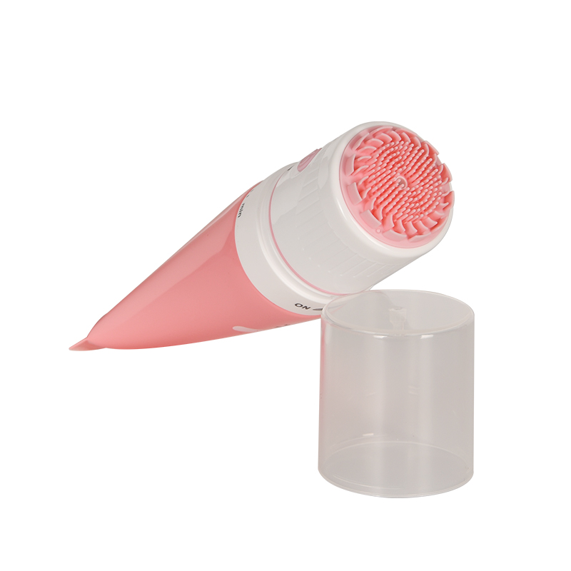 pink squeeze tube