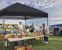 Tonnelle Barnum Pliante Pop-up 3x6m, Tente Rétractable avec Logo Personnalisé, Extérieur 3x3 3x4.5 10x10 Pliable
