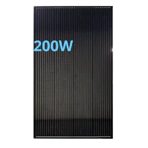 MKK 200w Home Use Solar Panels Monocrystalline Solar Pv Module Flexible Solar Panels Accept Customization