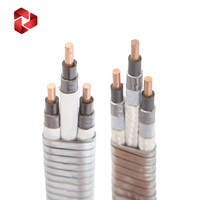 Cable ESP para Bomba Sumergible de Aceite, con Aislamiento de Poliimida-EPDM/plomo, Armadura de Tira de Acero MONEL, Cable Plano con Alambre de Plomo