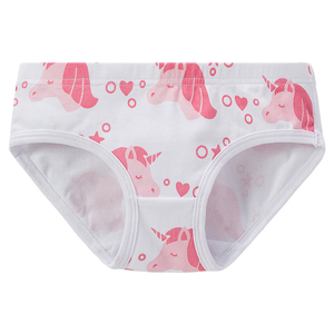 Ropa Interior informal para niñas Unicornio de dibujos animados lindo Bragas para niñas Calzoncillos para niños Ropa interior de algodón para niños - Product Image 4