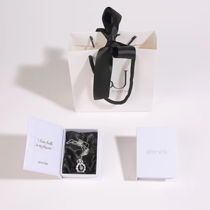 Eco Friendly Magnetic Closure Square Cardboard Luxury Handmade Book <b>Gift</b> <b>Box</b> Christmas Bracelets-Personalized Printed Packaging - Product Image 2