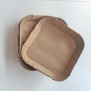 Revêtements de panier de <span class=keywords><strong>friteuse</strong></span> à air en silicone antiadhésifs réutilisables et pliables pour Ninja, <span class=keywords><strong>Tefal</strong></span>, accessoires de sécurité alimentaire résistants à la chaleur - Product Image 1