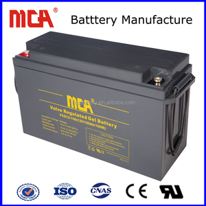 Batterie au plomb-acide GEL AGM <span class=keywords><strong>MCA</strong></span> 12V 120Ah de haute qualité, vente en gros pour UPS et bateaux, cycle profond, rechargeable, stockage d'énergie solaire - Product Image 4