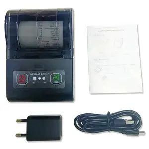 Pos Machine And Receipt System Barcode Alternate Wireless Thermal Inkjet Bar Code Paper Printer 58mm Thermal Printer