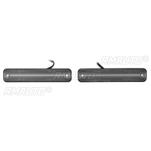 2/4 pièces Feux de position latéraux LED séquentiels, clignotants latéraux, feux indicateurs avant et arrière pour Hummer H2 2003-2009 - Product Image 3