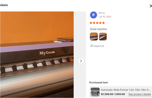 1440dpi i3200 1.3M biểu ngữ Nhãn dán vinyl với đầu in xp600 máy in phun dung môi sinh thái cho vật liệu Flex thân thiện với môi trường - Product Image 6