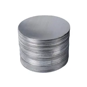 Lingkaran lembar disk Aluminium seri 5000 profesional untuk kerajinan dengan permukaan halus berputar baik untuk penggunaan industri peralatan masak
